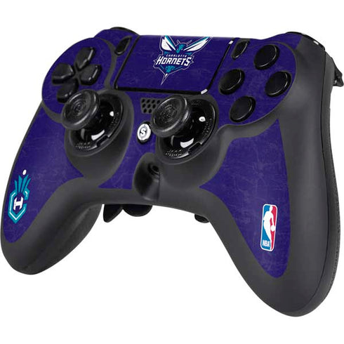 NBA Charlotte Hornets Distressed-Purple PS4/PC SCUF Impact Controller Skin