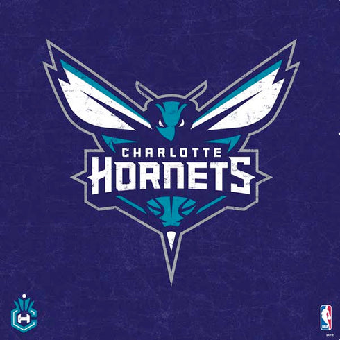 NBA Charlotte Hornets Distressed-Purple PS4 Pro Bundle Skin