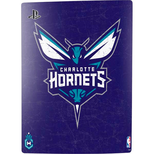 NBA Charlotte Hornets Distressed-Purple PS5 Digital Edition Bundle Skin