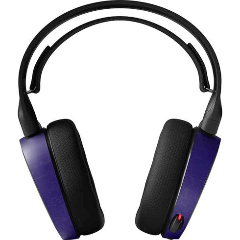 NBA Charlotte Hornets Distressed-Purple SteelSeries Arctis 5 Skin