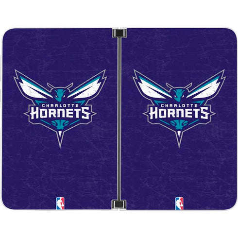 NBA Charlotte Hornets Distressed-Purple Surface Duo Skin