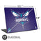 NBA Charlotte Hornets Distressed-Purple Universal Laptop 15in (12.2 x 8.8in) Skin
