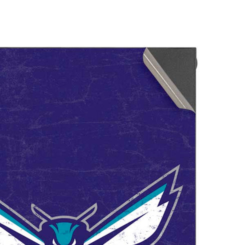 NBA Charlotte Hornets Distressed-Purple Xbox Series X Console Skin
