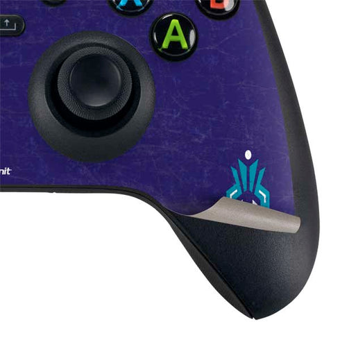 NBA Charlotte Hornets Distressed-Purple Xbox Series X Controller Skin