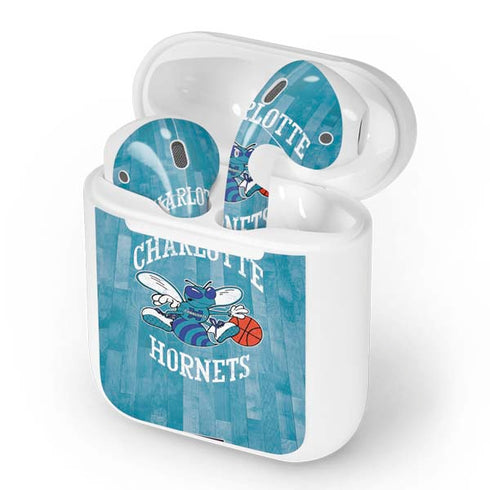 NBA Charlotte Hornets Hardwood Classics Apple AirPods Skin