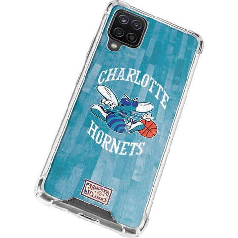 NBA Charlotte Hornets Hardwood Classics Galaxy A12 Clear Case