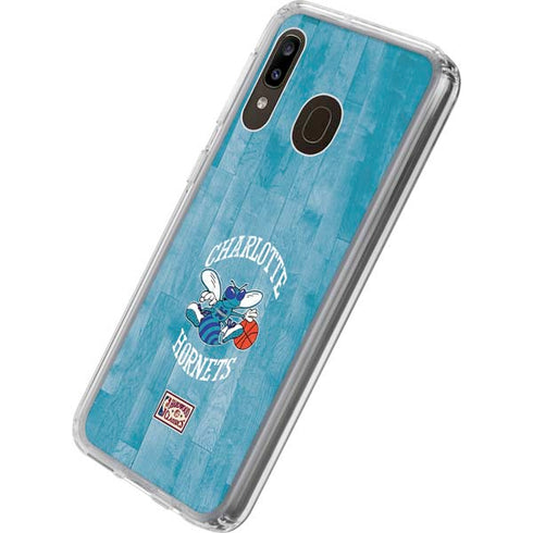 NBA Charlotte Hornets Hardwood Classics Galaxy A20 Clear Case