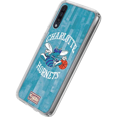 NBA Charlotte Hornets Hardwood Classics Galaxy A50 Clear Case