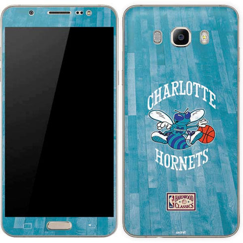 NBA Charlotte Hornets Hardwood Classics Galaxy J7 Skin