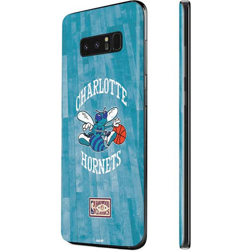 NBA Charlotte Hornets Hardwood Classics Galaxy Note 8 Skin