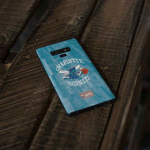 NBA Charlotte Hornets Hardwood Classics Galaxy Note 9 Skin
