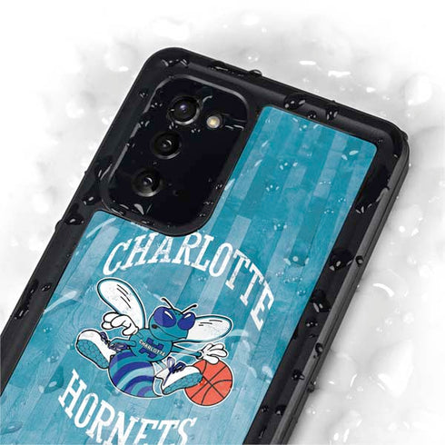 NBA Charlotte Hornets Hardwood Classics Galaxy Note20 5G Waterproof Case