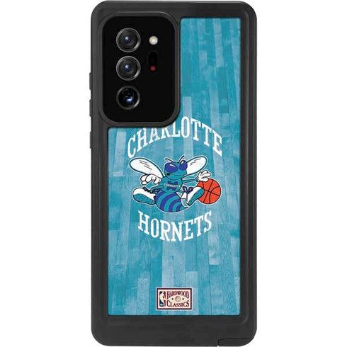 NBA Charlotte Hornets Hardwood Classics Galaxy Note20 Ultra 5G Waterproof Case
