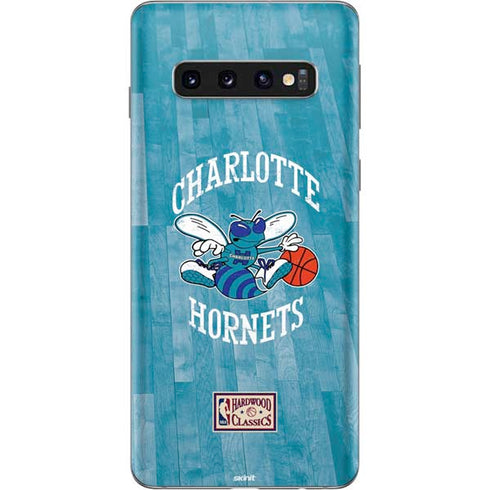 NBA Charlotte Hornets Hardwood Classics Galaxy S10 Skin