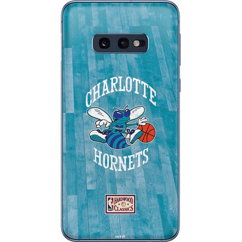 NBA Charlotte Hornets Hardwood Classics Galaxy S10e Skin