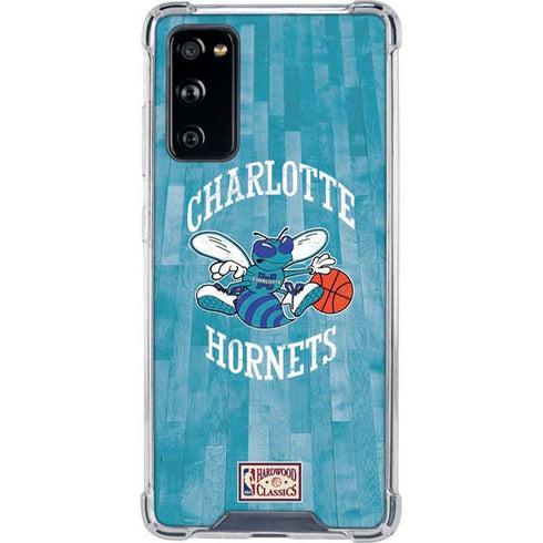 NBA Charlotte Hornets Hardwood Classics Galaxy S20 FE Clear Case