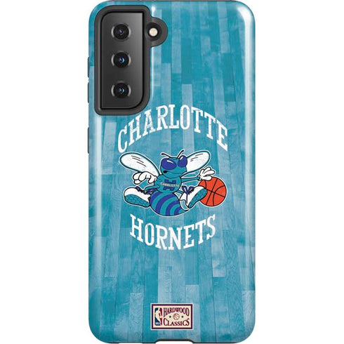 NBA Charlotte Hornets Hardwood Classics Galaxy S21 5G Pro Case