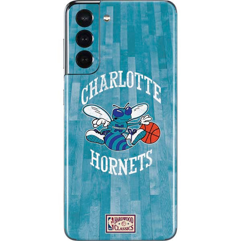 NBA Charlotte Hornets Hardwood Classics Galaxy S21 5G Skin