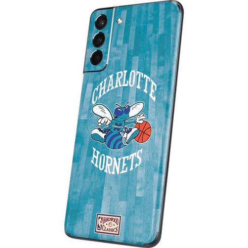 NBA Charlotte Hornets Hardwood Classics Galaxy S21 Plus 5G Skin