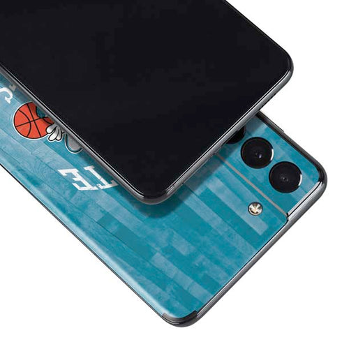 NBA Charlotte Hornets Hardwood Classics Galaxy S21 Plus 5G Skin