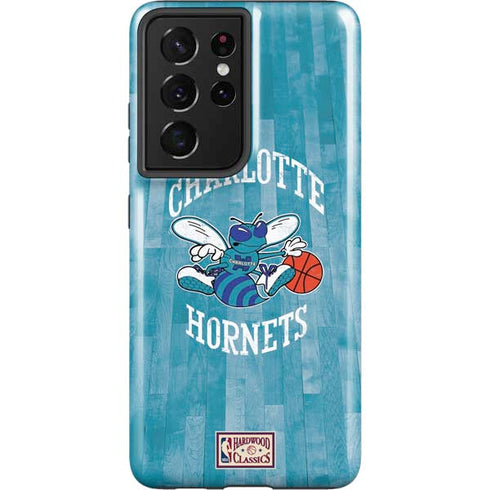 NBA Charlotte Hornets Hardwood Classics Galaxy S21 Ultra 5G Pro Case