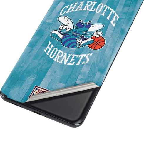 NBA Charlotte Hornets Hardwood Classics Galaxy S21 Ultra 5G Skin