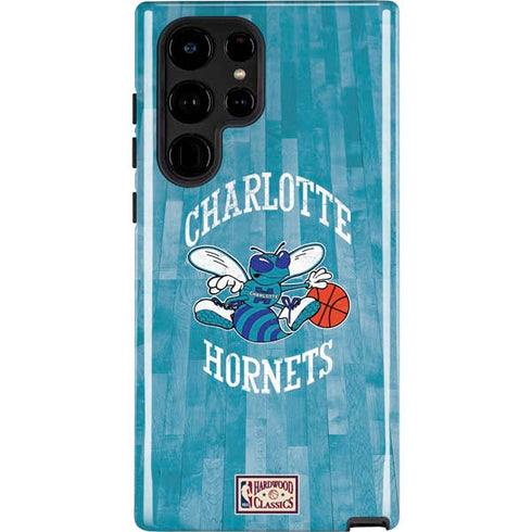 NBA Charlotte Hornets Hardwood Classics Galaxy S22 Ultra Pro Case