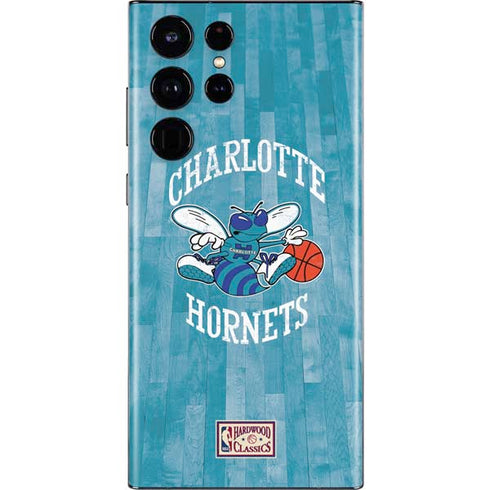 NBA Charlotte Hornets Hardwood Classics Galaxy S22 Ultra Skin