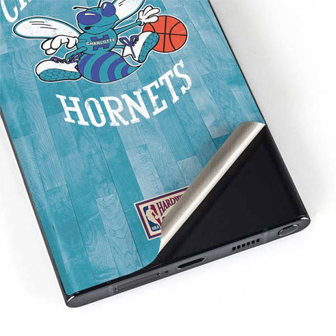 NBA Charlotte Hornets Hardwood Classics Galaxy S22 Ultra Skin