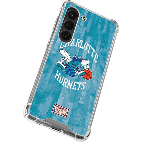 NBA Charlotte Hornets Hardwood Classics Galaxy S23 Clear Case