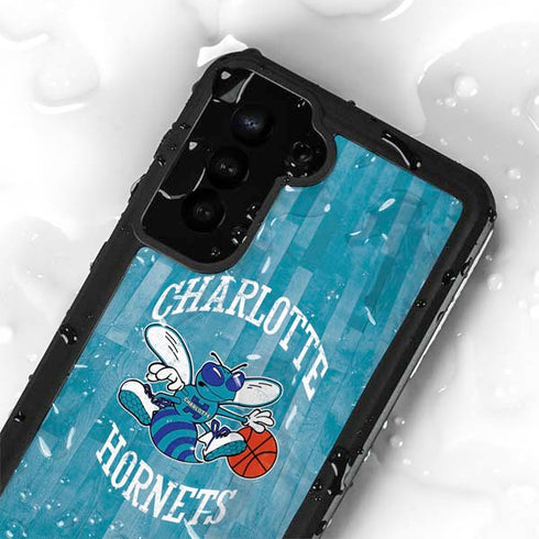 NBA Charlotte Hornets Hardwood Classics Galaxy S23 Plus Waterproof Case
