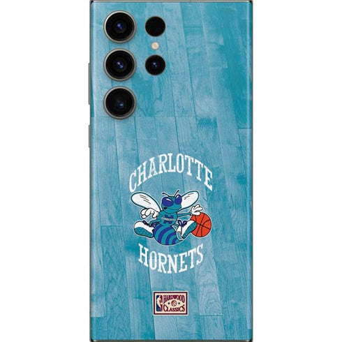 NBA Charlotte Hornets Hardwood Classics Galaxy S23 Ultra Skin