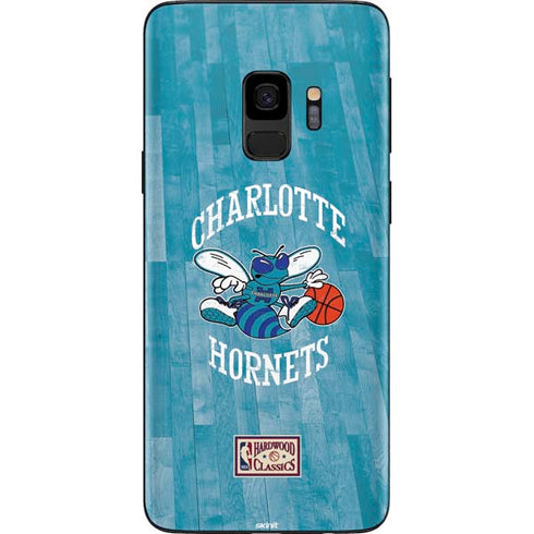 NBA Charlotte Hornets Hardwood Classics Galaxy S9 Skin