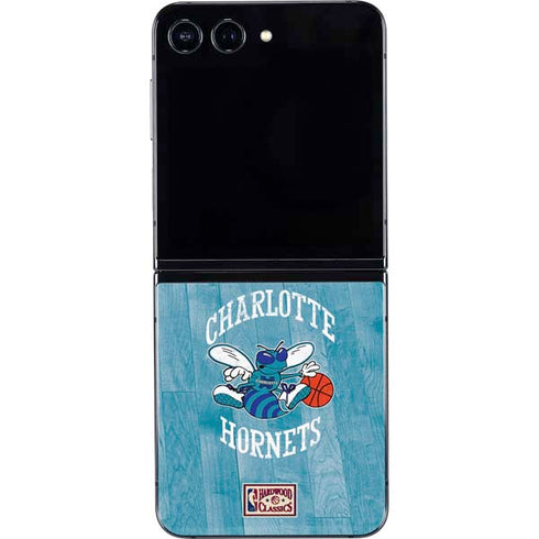 NBA Charlotte Hornets Hardwood Classics Galaxy Z Flip5 5G Skin