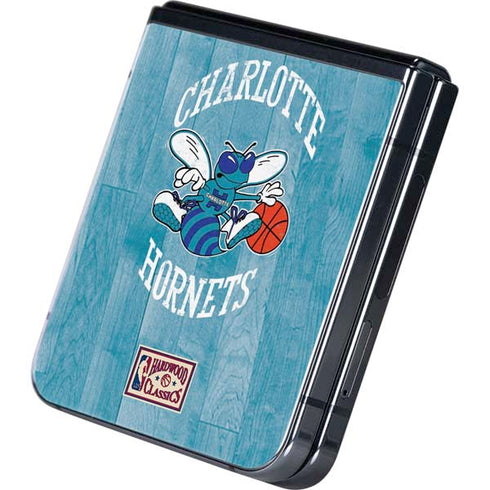NBA Charlotte Hornets Hardwood Classics Galaxy Z Flip5 5G Skin