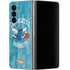 NBA Charlotte Hornets Hardwood Classics Galaxy Z Fold4 5G Skin