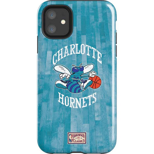 NBA Charlotte Hornets Hardwood Classics iPhone 11 Impact Case