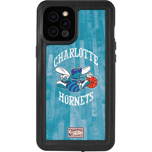 NBA Charlotte Hornets Hardwood Classics iPhone 12 Pro Max Waterproof Case