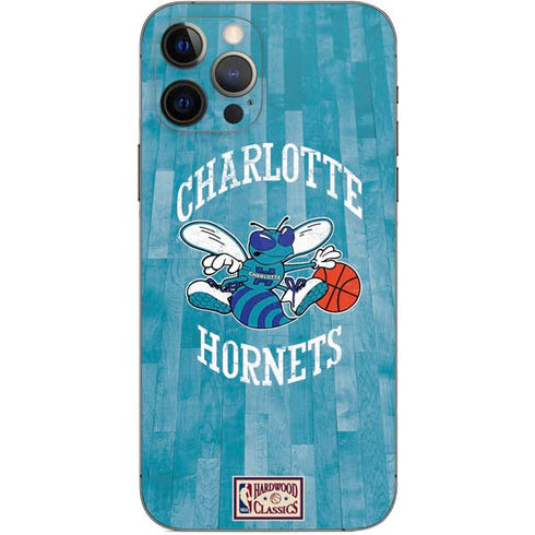 NBA Charlotte Hornets Hardwood Classics iPhone 12 Pro Skin