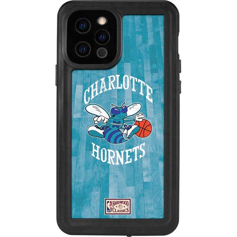 NBA Charlotte Hornets Hardwood Classics iPhone 12 Pro Waterproof Case