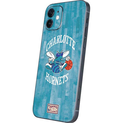 NBA Charlotte Hornets Hardwood Classics iPhone 12 Skin