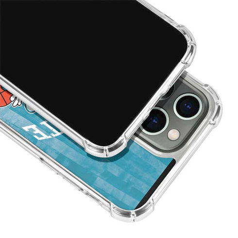NBA Charlotte Hornets Hardwood Classics iPhone 13 Pro Clear Case