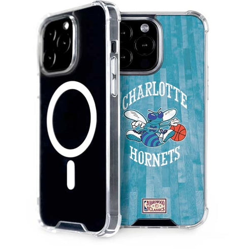 NBA Charlotte Hornets Hardwood Classics iPhone 13 Pro Max MagSafe Case