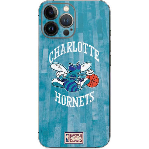 NBA Charlotte Hornets Hardwood Classics iPhone 13 Pro Max Skin