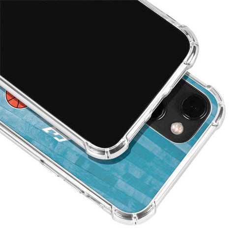NBA Charlotte Hornets Hardwood Classics iPhone 14 Clear Case