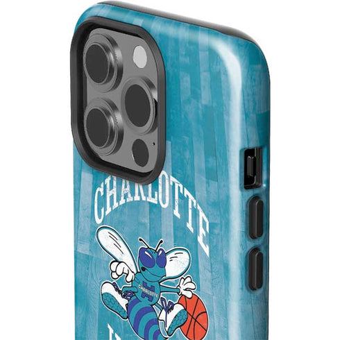 NBA Charlotte Hornets Hardwood Classics iPhone 15 Pro Impact Case