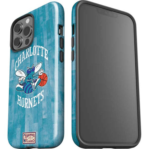 NBA Charlotte Hornets Hardwood Classics iPhone 15 Pro Max Impact Case