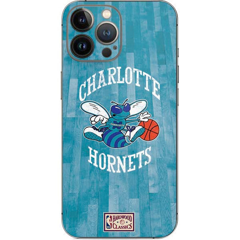 NBA Charlotte Hornets Hardwood Classics iPhone 14 Pro Max Skin