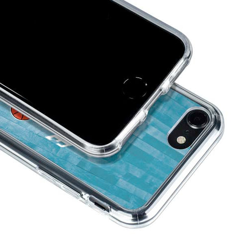NBA Charlotte Hornets Hardwood Classics iPhone SE (2nd & 3rd Gen) Clear Case