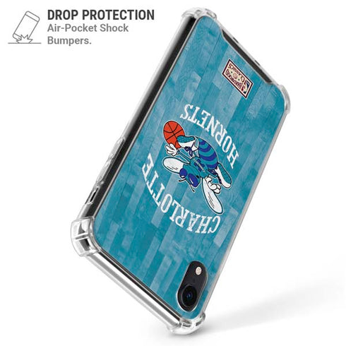 NBA Charlotte Hornets Hardwood Classics iPhone XR Clear Case